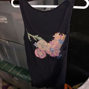 Floral print tank top